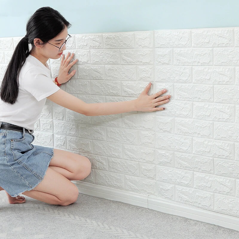 Artificial 3d Foam Brick Wall Panels L And Stick Blessedfriday - Brick Wall Panels Interior