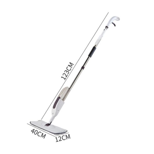 size of flat mop floor cleaning