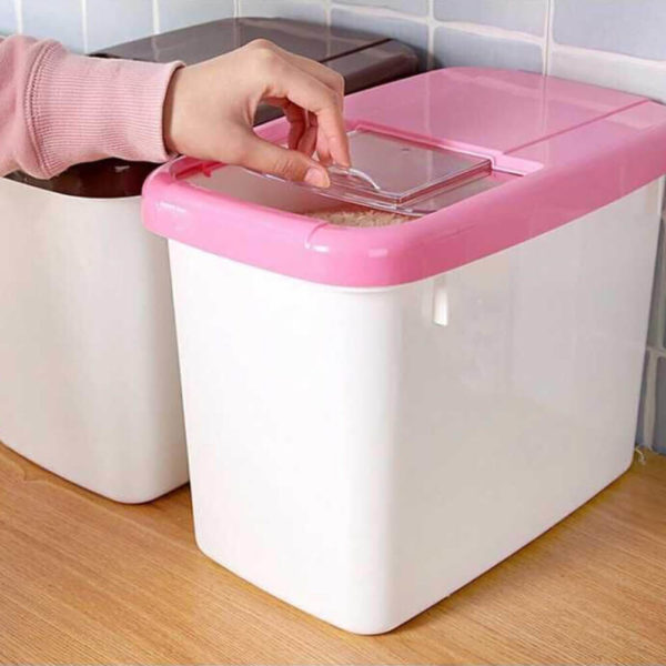 kitchen storage containers for rice