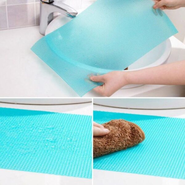 waterproof mat refrigerator and dining table