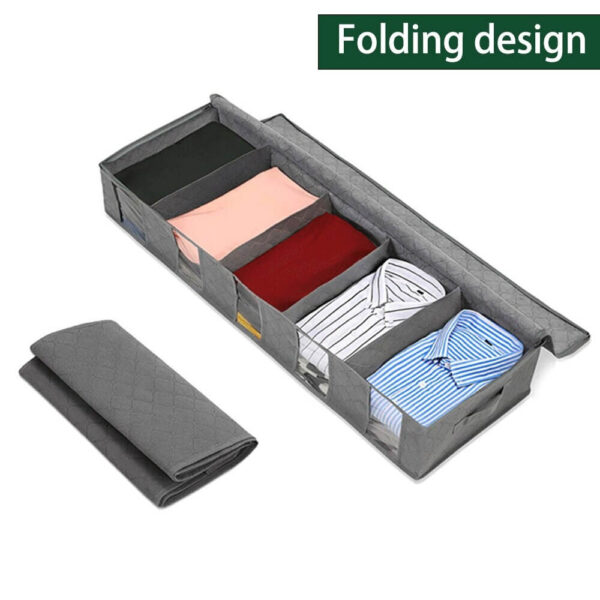 foldable clothes storage boxes dust proof