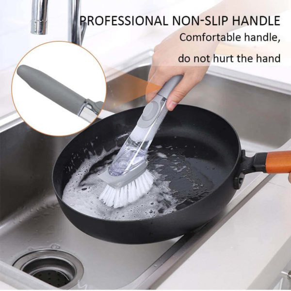 best soap dispensing dish brush