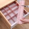 adjustable drawer organizer