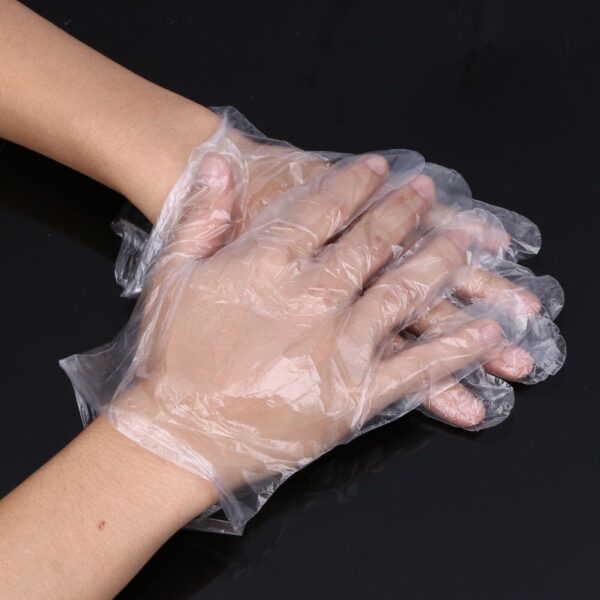 Eco-Friendly Polythene Disposable Kitchen Gloves