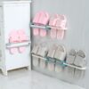 3 in 1 drill-free slippers bathroom rack blessedfriday.pk