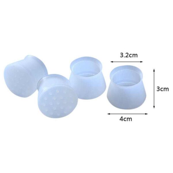 Size of Silicone Pad Furniture Chair/Table Feet Protector