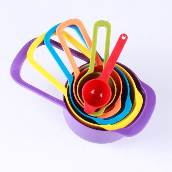 Measuring Spoons Cups Plastic Measuring Spoon Scoop with Scale