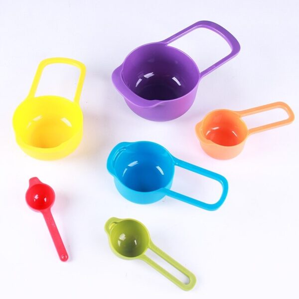 Best Plastic Measuring Cup Spoon 6 Pcs Set
