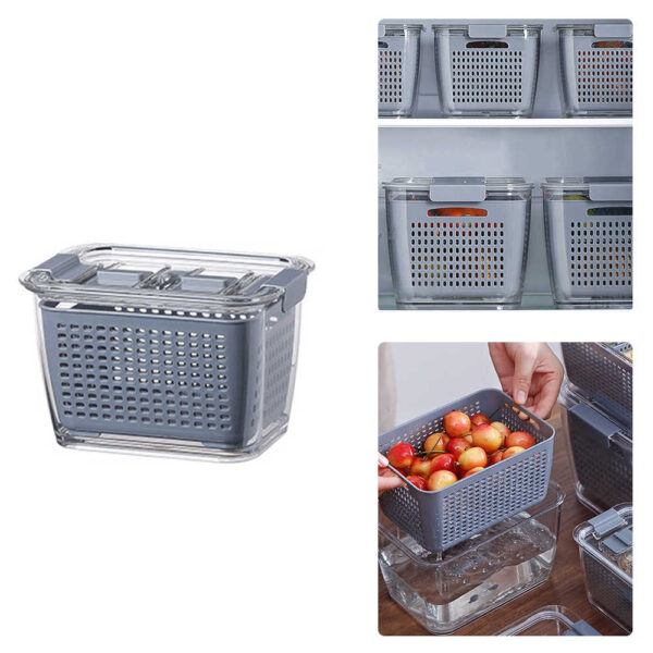 Refrigerator Fruit Vegetable Drain Basket price in Pakistan