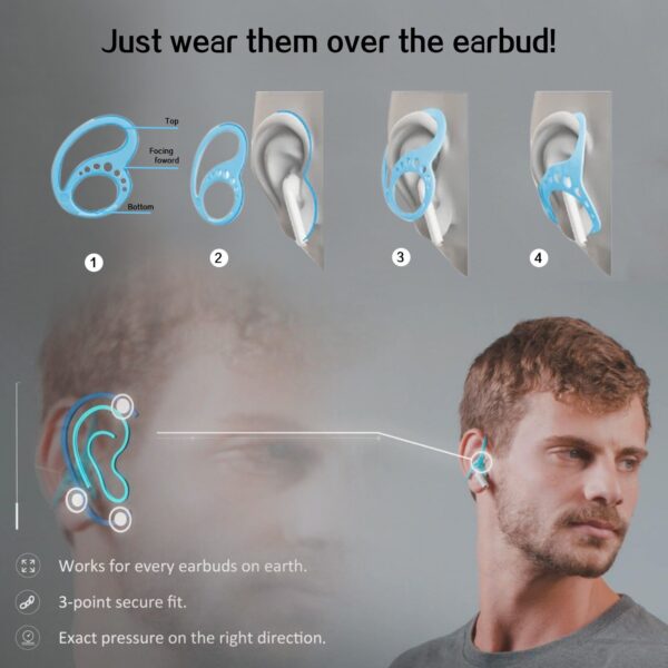 Comfortable Ear hooks Compatible Price in Pakistan