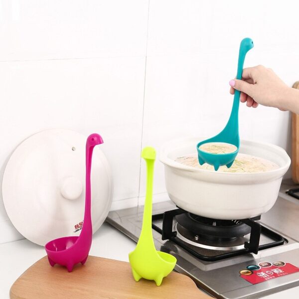 High Temperature Resistance, Standable Soup Spoon