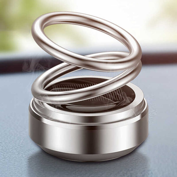Car Double Loop Rotary Suspension Dashboard Perfume