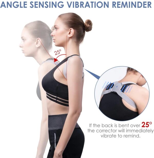 Adjustable Back Brace Straightener Smart Posture