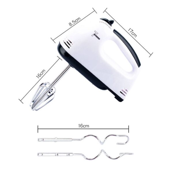 Size of Electric Hand Mixer Super