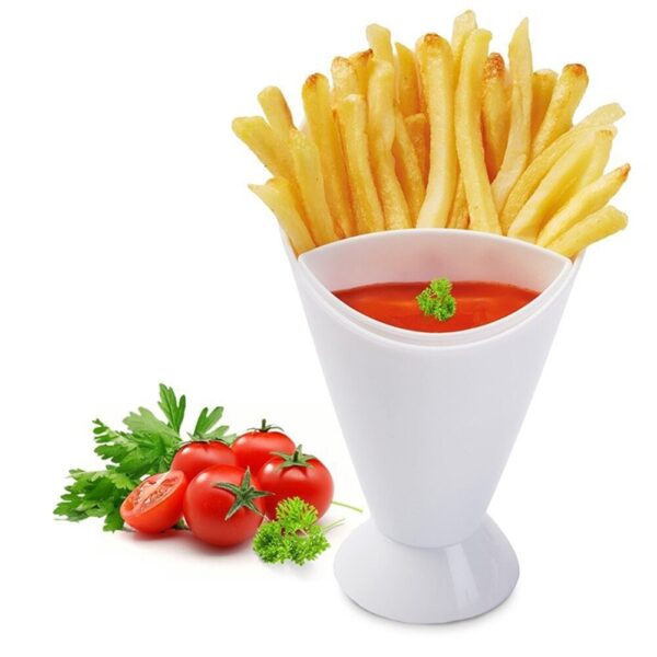 ceramic french fries holder
