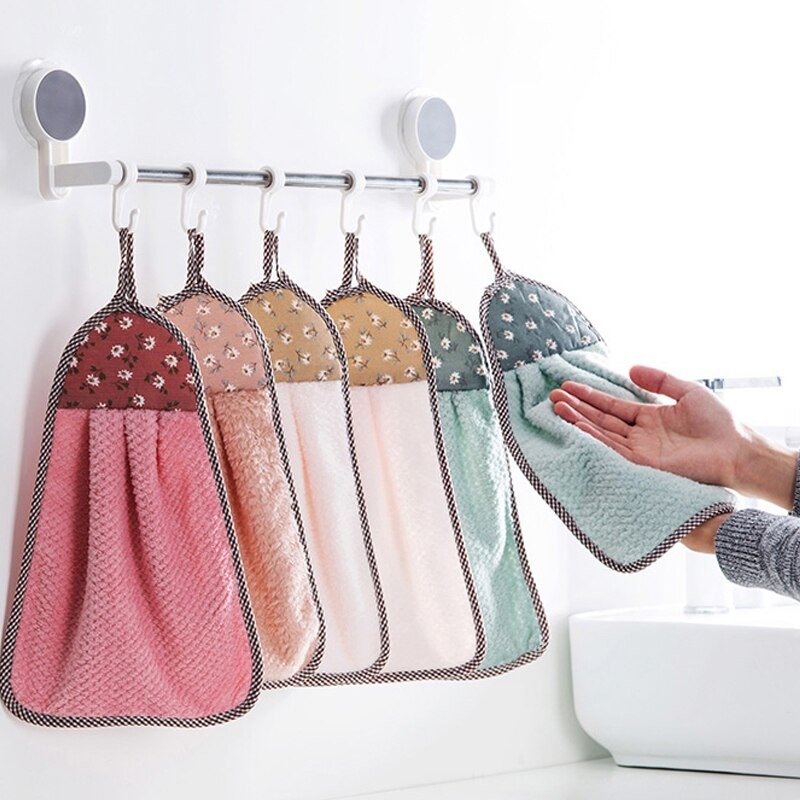 Hanging Kitchen Hand Dry Towel At BlessedFriday.pk