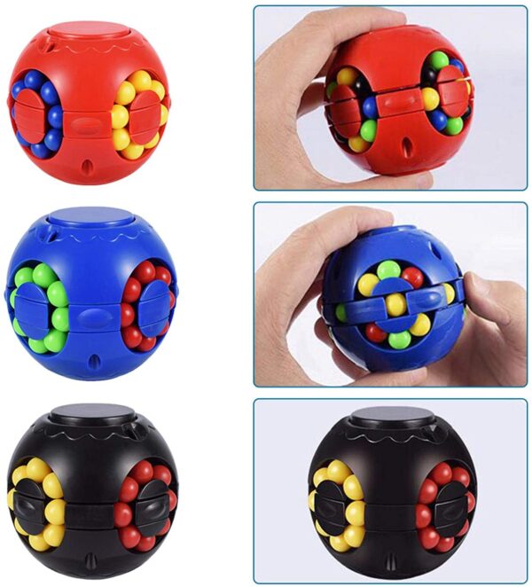 magic bean cube toy spinner puzzle solution