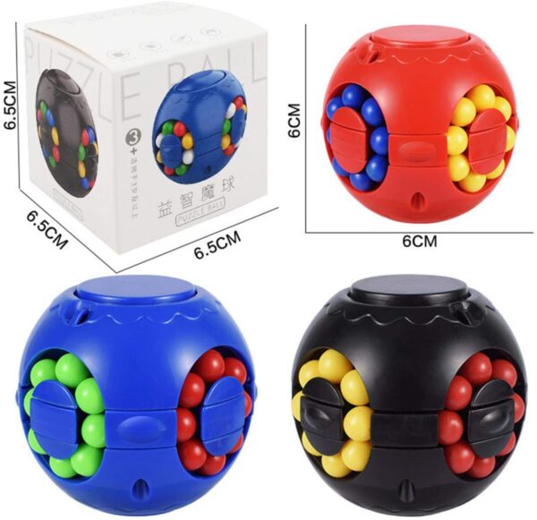size of magic cube toy spinner puzzle