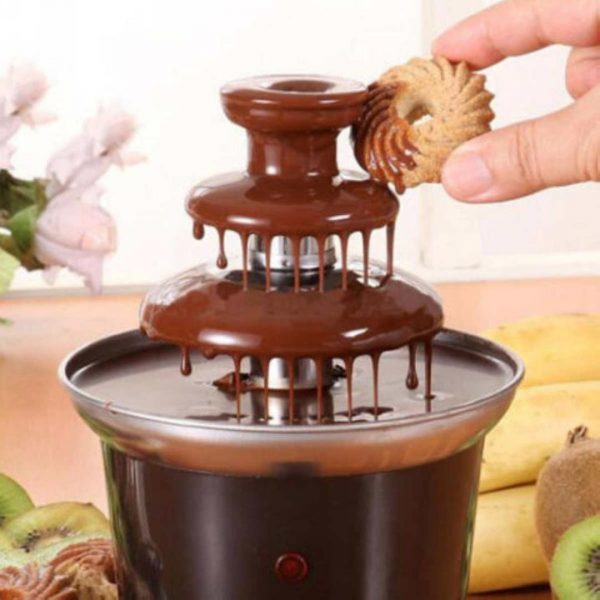 large chocolate fountain machine