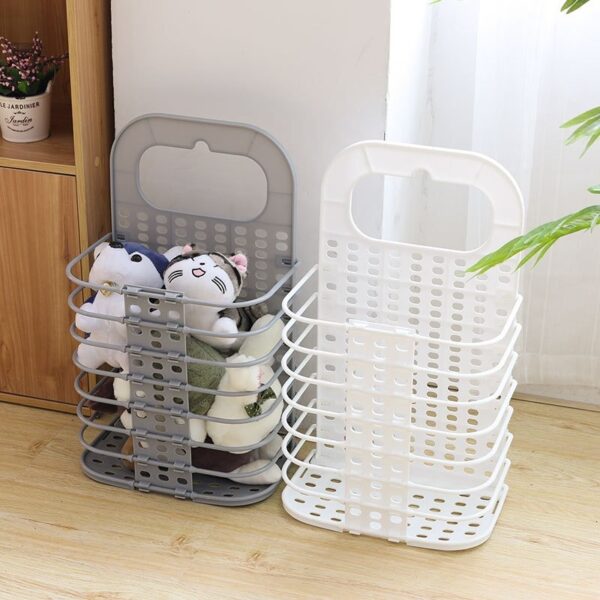 foldable laundry storage basket