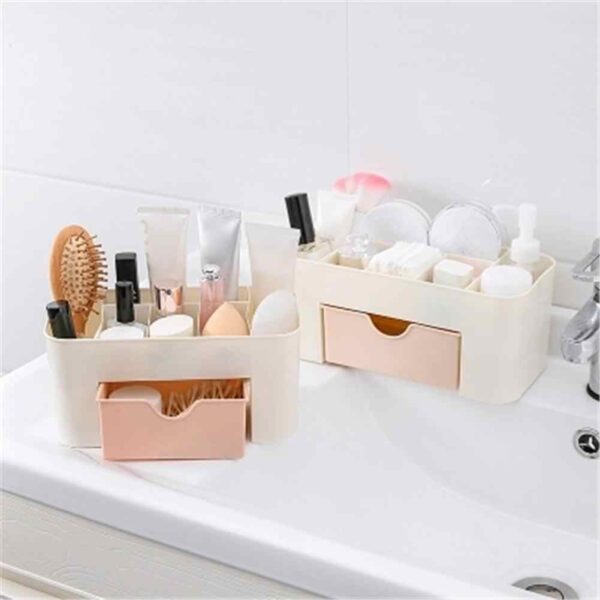 small makeup organizer with drawers