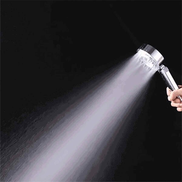 double-sided water pressurized shower head