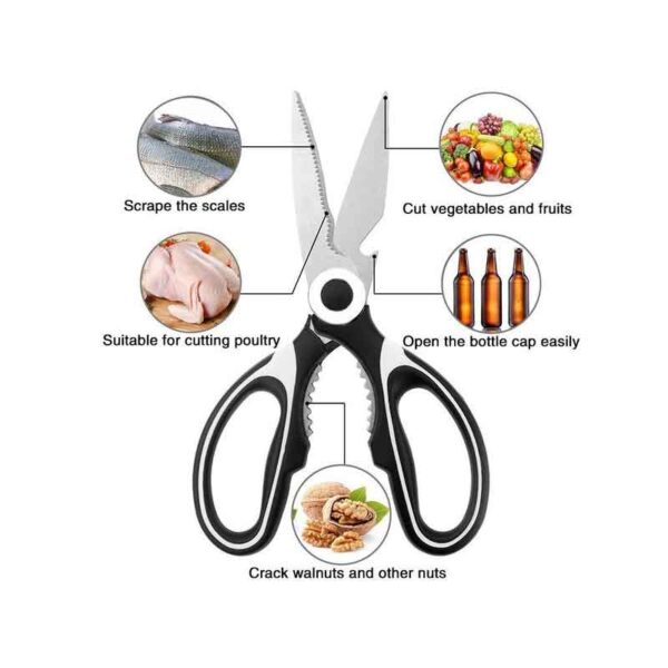 stainless kitchen scissors