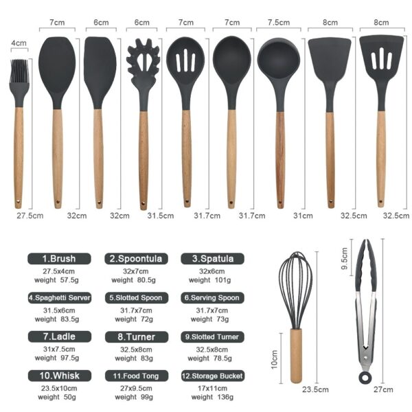 best utensil set for nonstick cookware