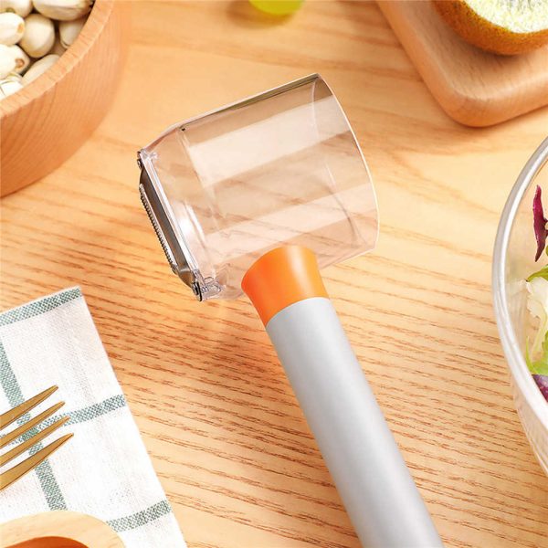 multi grater with storage container and peeler