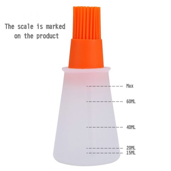 oil bottle with silicone brush home centre