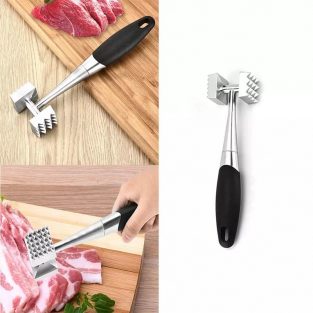 stainless steel meat tenderizer hammer