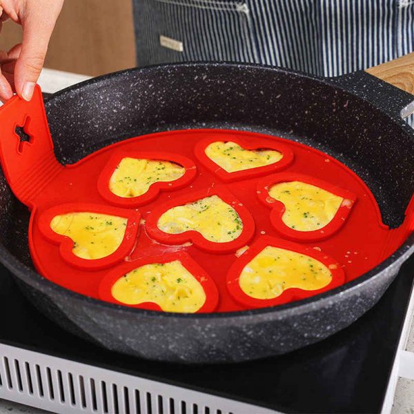 silicone fried egg ring molds