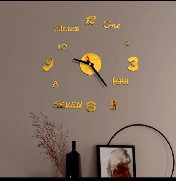 best frameless wall clock