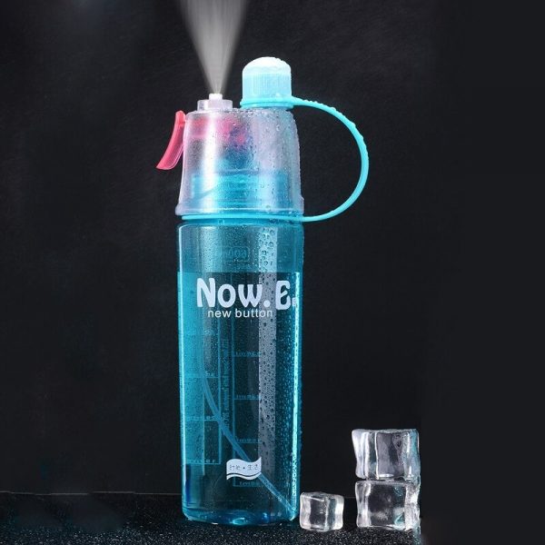 spray sports water bottle