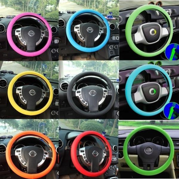 rubber steering wheel cover