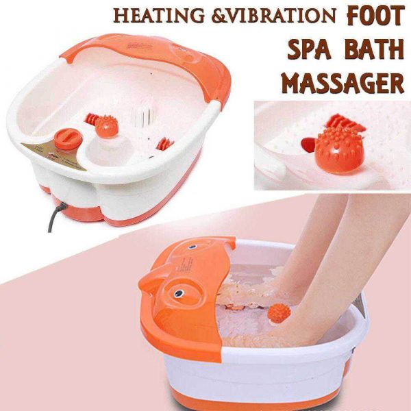 foot spa massager with auto rollers