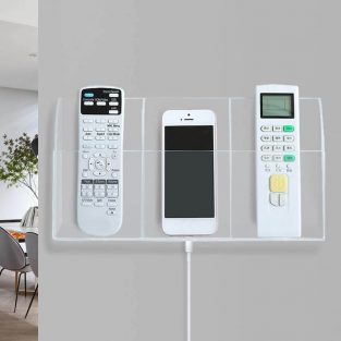 diy remote control holder wall mounted