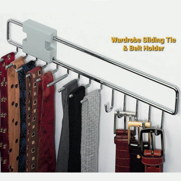 tie and belt rack wall mount