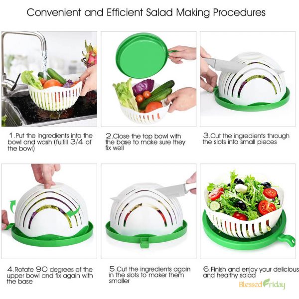 easy salad cutter bowl in pakistan