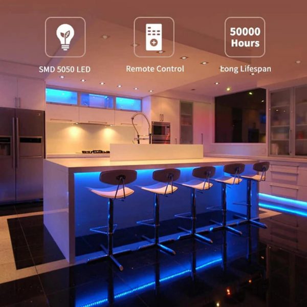 led lights with remote for room